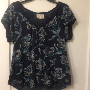 Hawaiian print Lucky Brand T-shirt